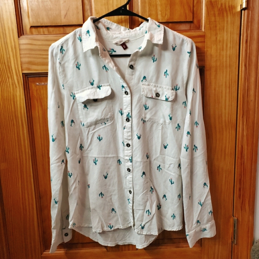 Cactus Button Down